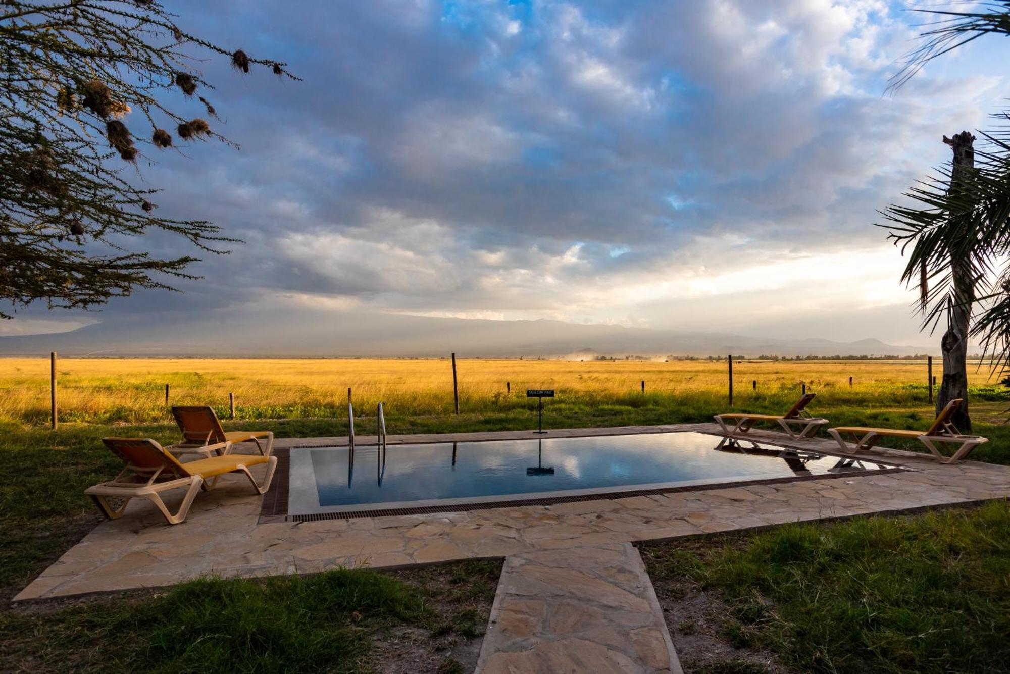 Kibo Villa Amboseli Exterior foto